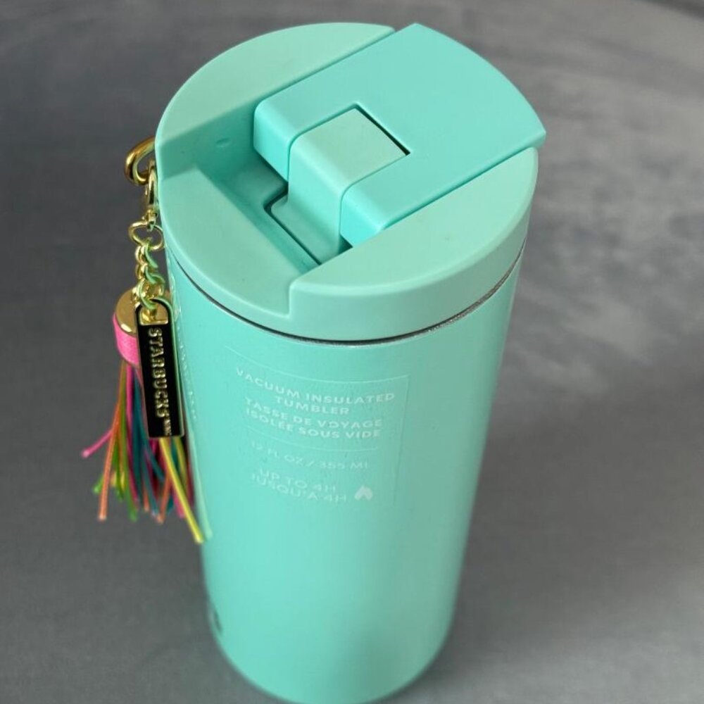 Starbucks Stainless Steel Green Tumbler, 12 Oz - Picture 3 of 5